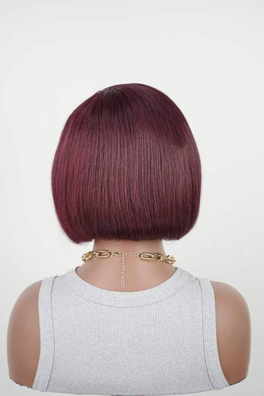 HD 5*6 Glueless Lace SDD Short Bob Vietnamese Hair 100% human hair - 99J