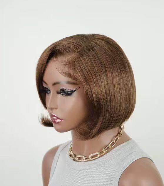 HD 5*6 Glueless Lace SDD Short Bob Vietnamese Hair 100% human hair - 4#