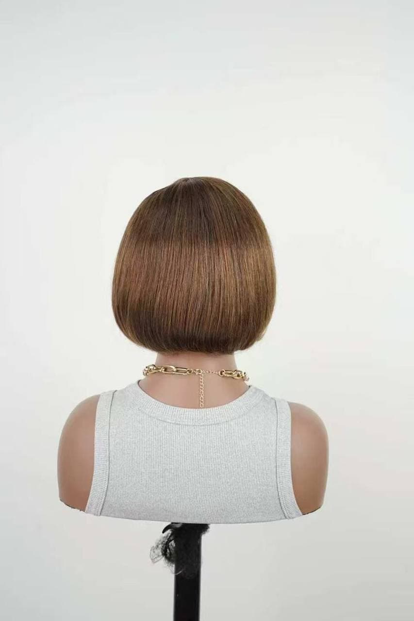 HD 5*6 Glueless Lace SDD Short Bob Vietnamese Hair 100% human hair - 4#